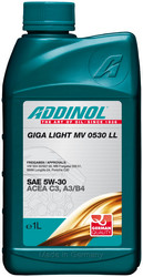   Addinol Giga Light (Motorenol) MV 0530 LL 5W-30, 1  |  4014766072573